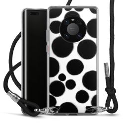 Carry Case Transparent Fabric black/silver