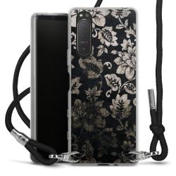 Carry Case Transparent Fabric black/silver