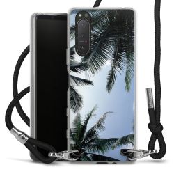 Carry Case Transparent Fabric black/silver