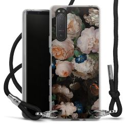 Carry Case Transparent Fabric black/silver