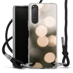 Carry Case Transparent Fabric black/silver