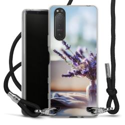 Carry Case Transparent Fabric black/silver