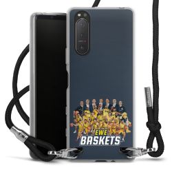 Carry Case Stoff schwarz/silber