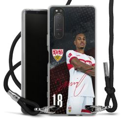 Carry Case Stoff schwarz/silber