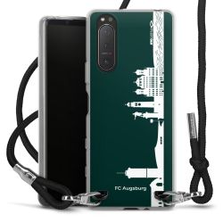 Carry Case Stoff schwarz/silber