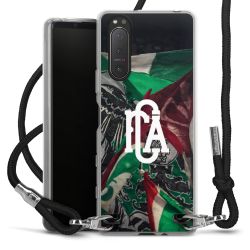 Carry Case Stoff schwarz/silber