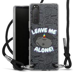 Carry Case Stoff schwarz/silber