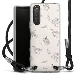 Carry Case Stoff schwarz/silber