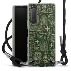 Carry Case Stoff schwarz/silber