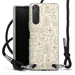 Carry Case Stoff schwarz/silber