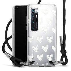 Carry Case Transparent Fabric black/silver