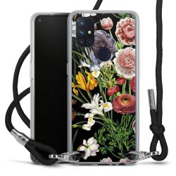 Carry Case Transparent Fabric black/silver