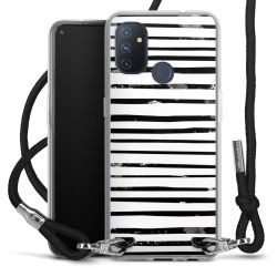 Carry Case Transparent Fabric black/silver