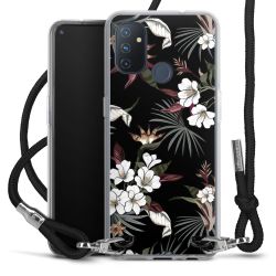 Carry Case Transparent Fabric black/silver