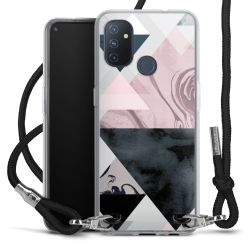 Carry Case Transparent Fabric black/silver