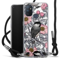 Carry Case Transparent Fabric black/silver