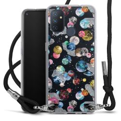 Carry Case Transparent Fabric black/silver