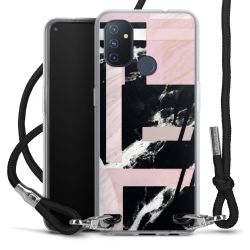 Carry Case Transparent Fabric black/silver