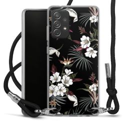 Carry Case Transparent Fabric black/silver