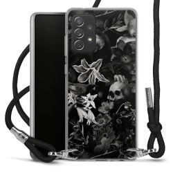 Carry Case Transparent Fabric black/silver