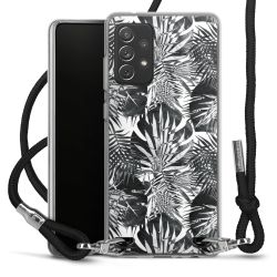 Carry Case Transparent Fabric black/silver