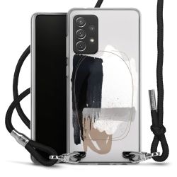 Carry Case Transparent Fabric black/silver