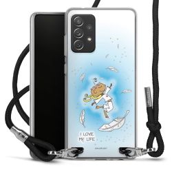 Carry Case Stoff schwarz/silber