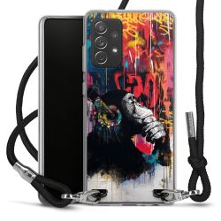 Carry Case Fabric black/silver