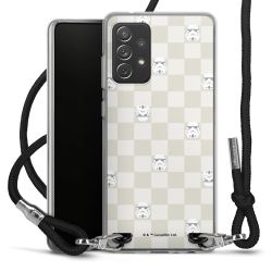 Carry Case Stoff schwarz/silber