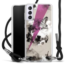 Carry Case Transparent Fabric black/silver