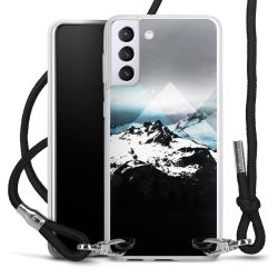 Carry Case Transparent Fabric black/silver