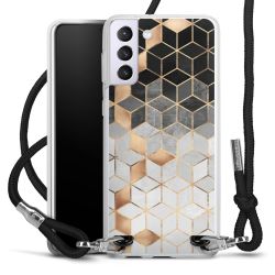 Carry Case Transparent Fabric black/silver