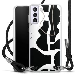 Carry Case Transparent Fabric black/silver