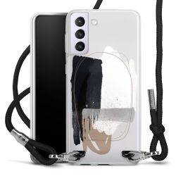 Carry Case Transparent Fabric black/silver