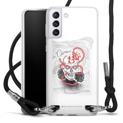 Carry Case Transparent Fabric black/silver