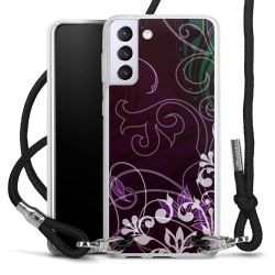 Carry Case Transparent Fabric black/silver