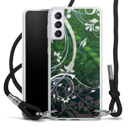 Carry Case Transparent Fabric black/silver