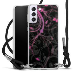 Carry Case Transparent Fabric black/silver