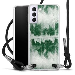 Carry Case Transparent Fabric black/silver