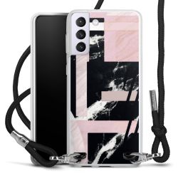 Carry Case Transparent Fabric black/silver