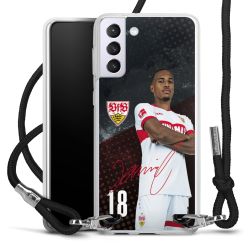 Carry Case Stoff schwarz/silber