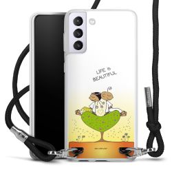 Carry Case Stoff schwarz/silber