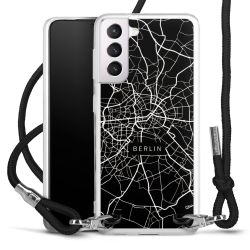 Carry Case Transparent Fabric black/silver