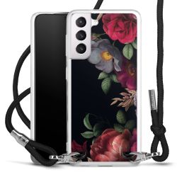 Carry Case Transparent Fabric black/silver