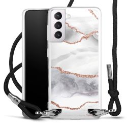 Carry Case Transparent Fabric black/silver