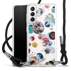 Carry Case Transparent Fabric black/silver