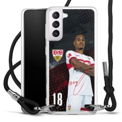 Carry Case Stoff schwarz/silber