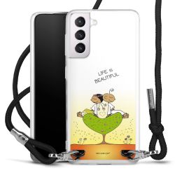 Carry Case Stoff schwarz/silber