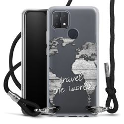 Carry Case Transparent Fabric black/silver