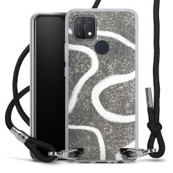 Carry Case Transparent Fabric black/silver